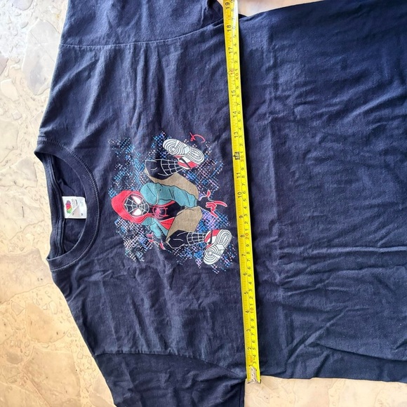 Spider-Man: Into the Spider-Verse Miles Morales Graphic T-Shirt – Black - Picture 6 of 7